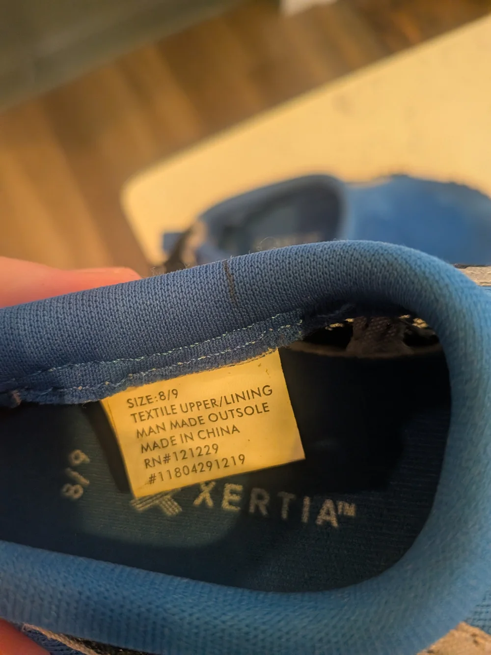 Kids Water Shoes in Blue 8/9